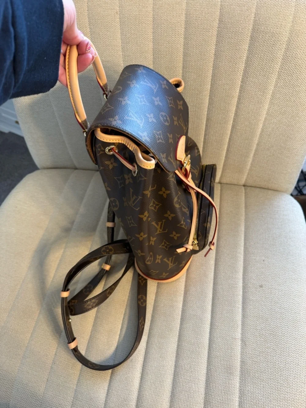 LV Montsouris Mini Backpack - Picture 3 of 8